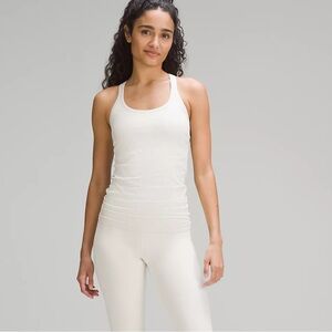 Lululemon Ebb to street tank white
